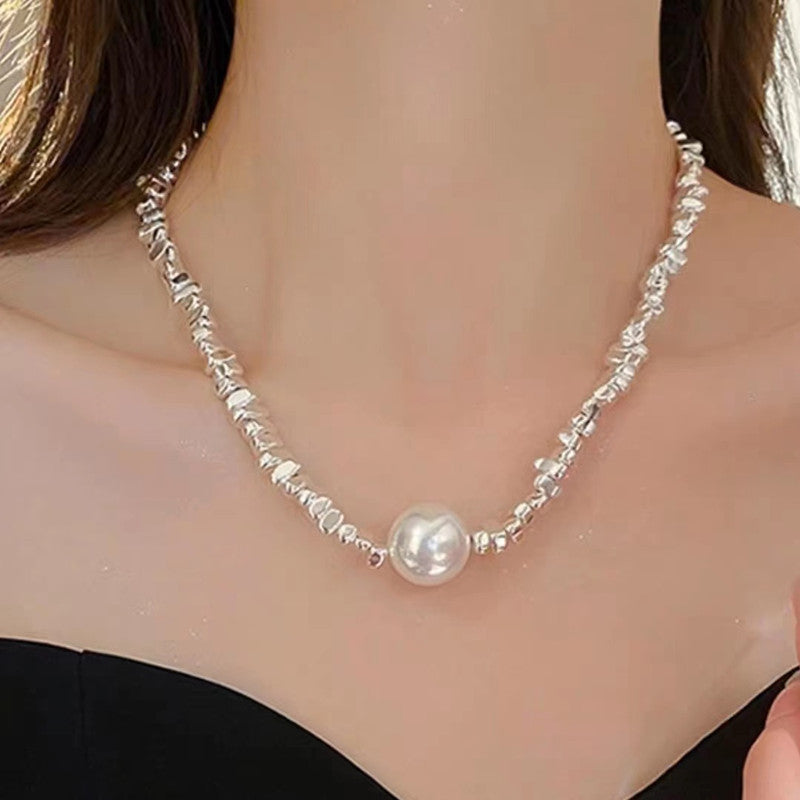 Irregular Pearl Necklace