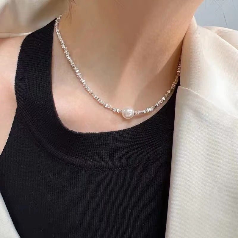 Irregular Pearl Necklace