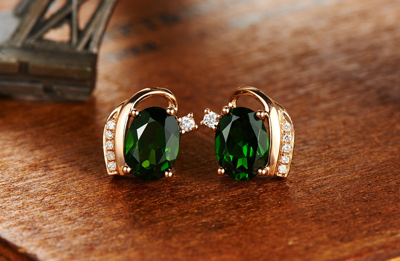 Treasure Stud Earrings Vintage
