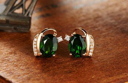 Treasure Stud Earrings Vintage