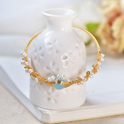 Pearl Bracelets Gold Plating