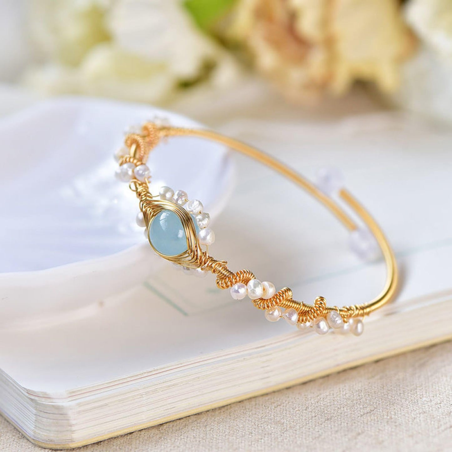 Pearl Bracelets Gold Plating