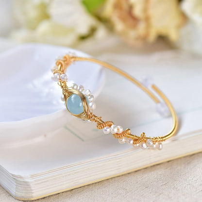 Pearl Bracelets Gold Plating
