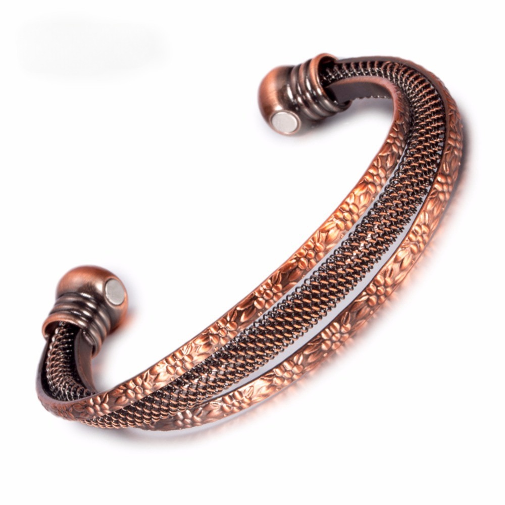 Retro Red Copper Bracelet
